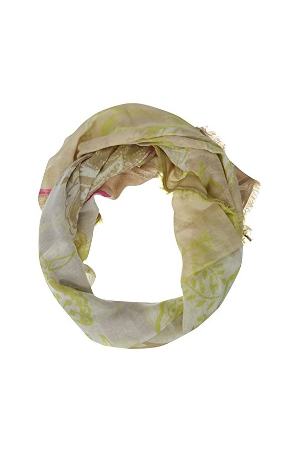 ESPRIT 052EA1Q304 Écharpe Tendance, 110/OFF White, 1SIZE Femme