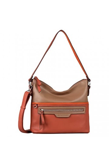 TOM TAILOR Jule, Sac à bandoulière Femme, Henné Mixte, One Size