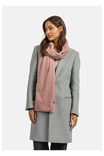 Bickley + Mitchell Fausse 2033-02-9-68 Écharpe pour Femme en Fourrure Super Douce, MUAVE, Taille Unique Homme