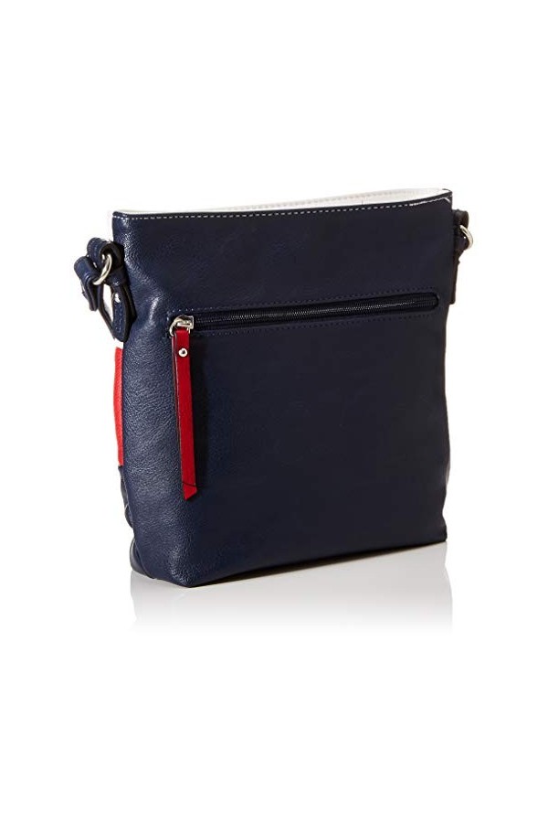 Tom Tailor Acc Ellen, Sac bandoulière Femme, Multicolore Maritim , 25.5x23.5x5.5 Centimeters W x H x L 