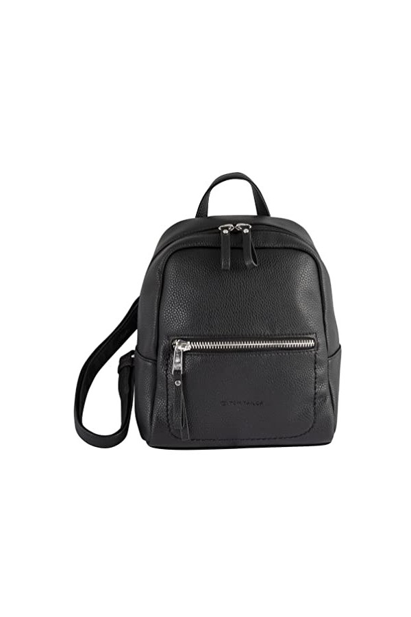 Tom Tailor Acc Tinna, Sacs portés dos femme, Noir Schwarz , 24x25x10.5 cm W x H L 