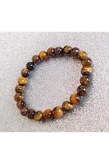 Bracelet oeil de tigre 8 mm
