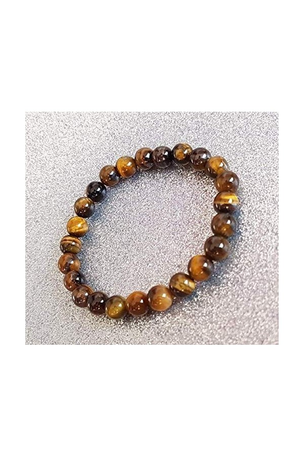 Bracelet oeil de tigre 8 mm