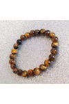 Bracelet oeil de tigre 8 mm