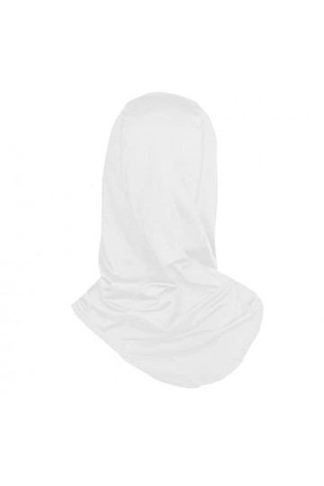 Hijab Sports Écharpe de sport pour femme, blanc, taille unique