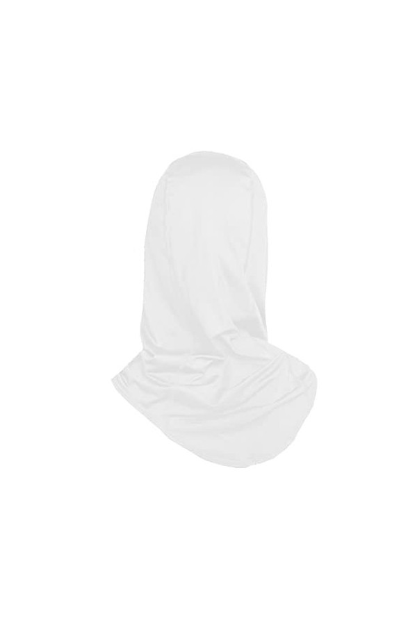 Hijab Sports Écharpe de sport pour femme, blanc, taille unique