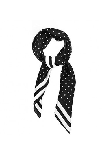 Caprilite - Echarpe - Femme noir/blanc M