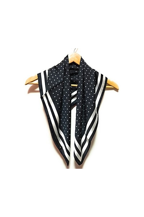 Caprilite - Echarpe - Femme noir/blanc M