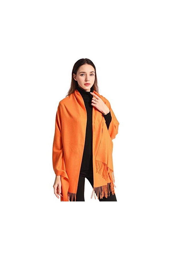 EASE LEAP Cachemire Hiver Chaud Écharpe Pour Femmes Pashmina Châle Wrap Hommes Grandes Écharpes Douces pour Autum et Hiver 20