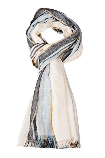 Zaina Écharpe en coton et viscose unisexes pour hommes et femmes - pour tous les âges
