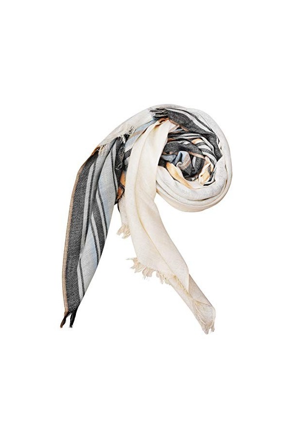 Zaina Écharpe en coton et viscose unisexes pour hommes et femmes - pour tous les âges