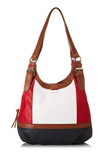 Tom Tailor Acc Juna, Acheter Femme, Multicolore Maritim , 31x29x14 Centimeters W x H x L 