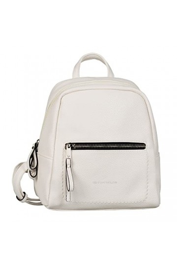 Tom Tailor Acc Tinna Flash, Sac à Femme, Blanc Weiß , 24x25x10.5 Centimeters W x H x L 