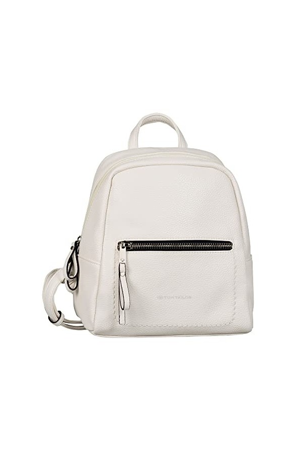 Tom Tailor Acc Tinna Flash, Sac à Femme, Blanc Weiß , 24x25x10.5 Centimeters W x H x L 