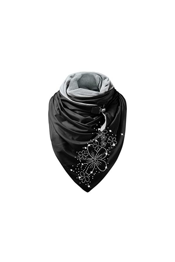 Générique éCharpe Triangle Femme Hiver Echarpe Femme Originale Foulards Femme Coton Echarpe Femme Chaude Automne Et Hiver Hiv
