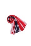 ABOOFAN Écharpe patriotique américaine imprimée avec mémoire, Image 1, 180*90cm