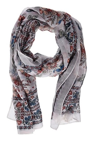 Pepe Jeans Medea Scarf Echarpe, Multicolore Multi Bleu 0aa , Unique Taille Fabricant: 000 Femme