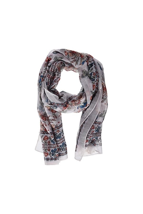 Pepe Jeans Medea Scarf Echarpe, Multicolore Multi Bleu 0aa , Unique Taille Fabricant: 000 Femme