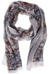 Pepe Jeans Medea Scarf Echarpe, Multicolore Multi Bleu 0aa , Unique Taille Fabricant: 000 Femme