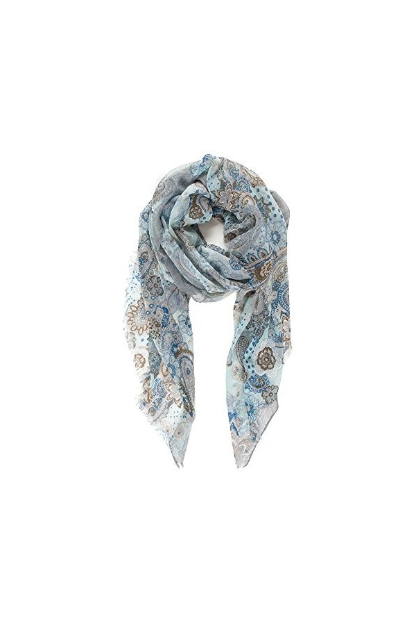 MELIFLUOS DESIGNED IN SPAIN Écharpe foulard pour femme légère à motif cachemire pour lautomne hiver Écharpes châle Wrap