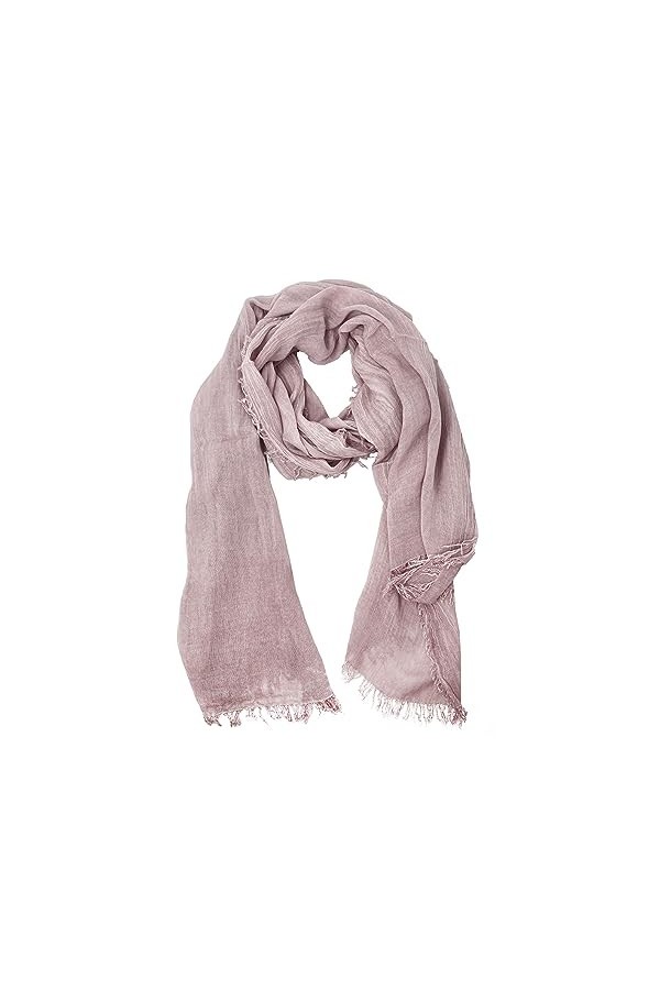 JOPHY & CO. Écharpe pour Femmes Homme Elégant et léger Etole rectangulaire douce en fibre deucalyptus Couleurs unies ou fant