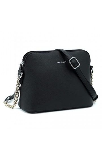 TAN.TOMI Sac à bandoulière pour femme - Petit sac à bandoulière solide - Sac à bandoulière - Sac de soirée - Mode élégant, No