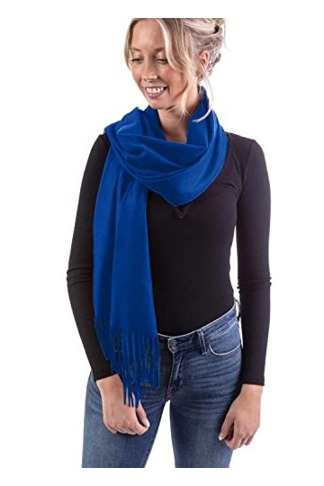 U&F Écharpe pour femme | 100 % viscose | Taille unique | Onesize Casual Basic | Écharpe Pashmina | Écharpe dautomne | Écharp