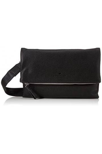 Tom Tailor Acc Valeska, Sac à lépaule Femme, Noir, M