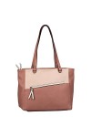 Tom Tailor Soraya, Cabas. Femme, Rose mélangée, 39x3,5x27