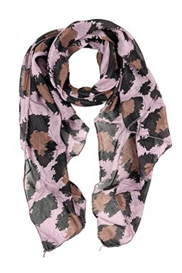 collezione alessandro Big Leo Écharpe, Vieux Rose, Taille Unique Femme