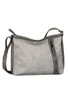 Tom Tailor, Deya Hobo Sac fourre-tout Gris moyen Femme, Taille unique