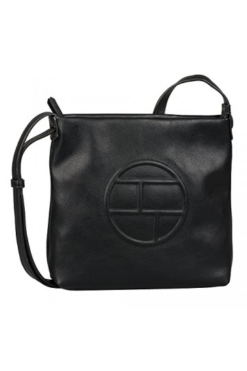 TOM TAILOR, Sac de cross Rosabel M-Noir Femme, 24 x 5,5 x 24