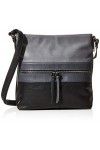Tom Tailor Acc Ellen, Sac bandoulière Femme, Noir Schwarz , 30x30x8 Centimeters W x H x L 