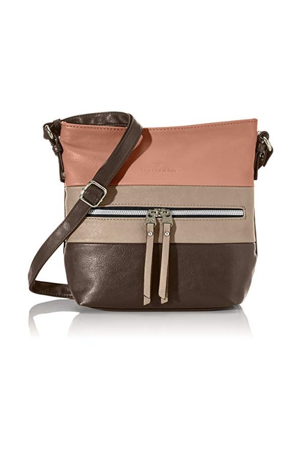 Tom Tailor Acc Ellen, Sacs bandoulière femme, Gris Grau , 25.5x23.5x5.5 cm W x H L 