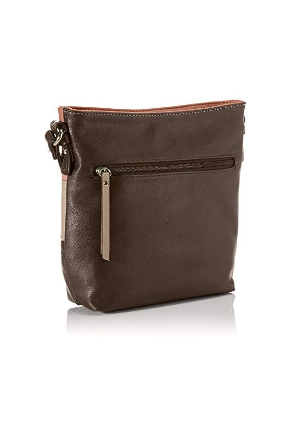 Tom Tailor Acc Ellen, Sacs bandoulière femme, Gris Grau , 25.5x23.5x5.5 cm W x H L 