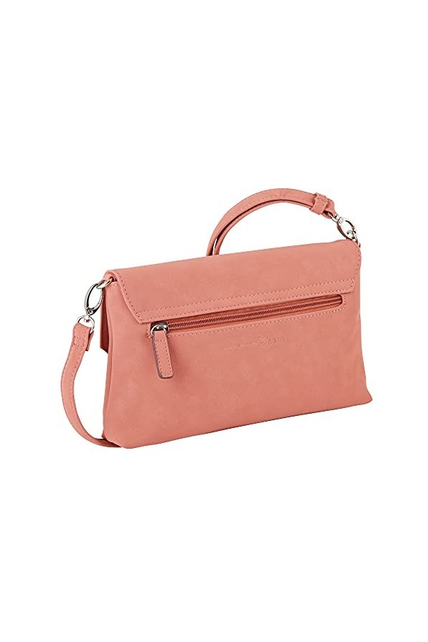TOM TAILOR Denim Kira, Sac à bandoulière Femme, Mid Rose, 24x4,5x14