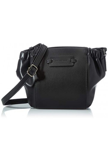 Tom Tailor Nathalie, Sac de Cross Femme, Noir, Medium