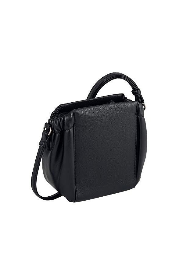 Tom Tailor Nathalie, Sac de Cross Femme, Noir, Medium