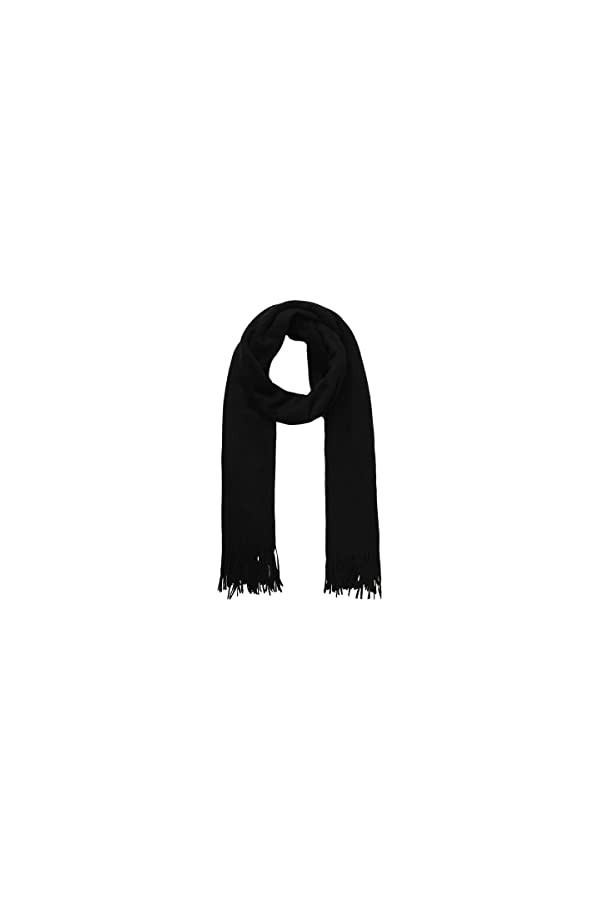 Pieces PCJIRA Wool Scarf Noos Écharpe, Mélange de Gris Clair, Taille Unique Femme