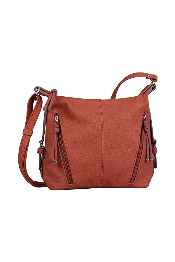 Tom Tailor CAIA, Étui pour Femme, Blanc cassé