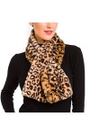 MELIFLUOS DESIGNED IN SPAIN Écharpe à col en fourrure pour femmes Écharpes en fausse fourrure