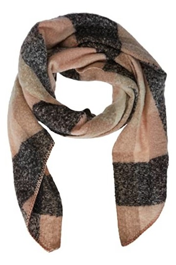 Pieces Femme Pcpyron Checked Long Scarf Noos Bc Écharpe , Grape Wine,Taille unique