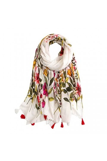 Ecroon Etoles Chales Écharpe Grand Plaid Chale Cachemire Élégant Foulards Hiver Tissu Gland Tartan Châle Épaissi Echarpe Chau