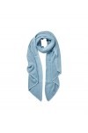 Pieces Pcpyron Noos BC Longue écharpe, Airy Blue, Taille Unique Femme