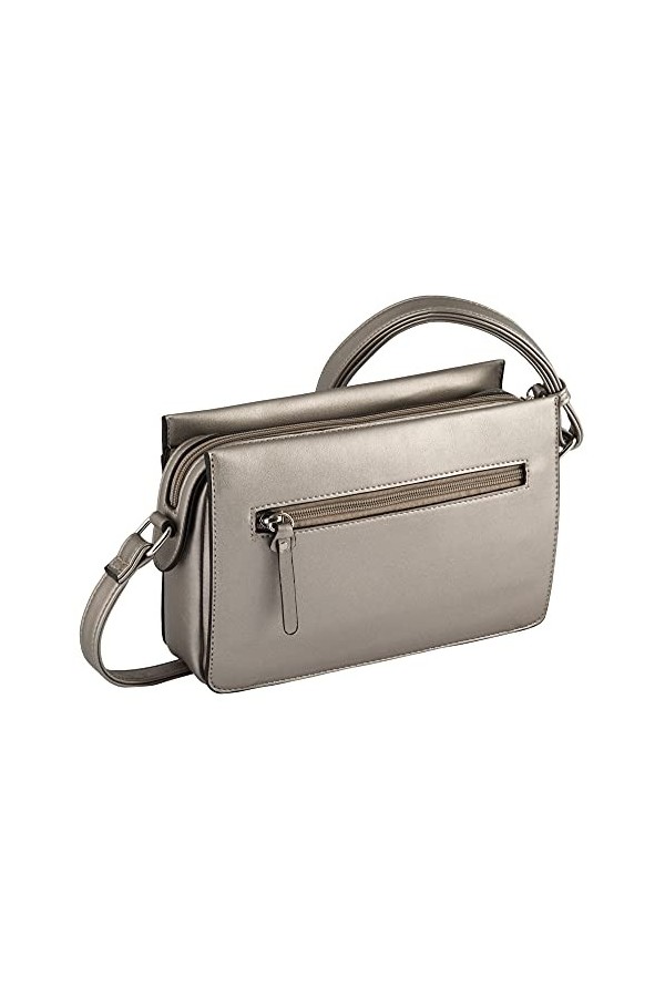 Tom Tailor Marina Cross Bag S Sac pour femme Argenté Taille S