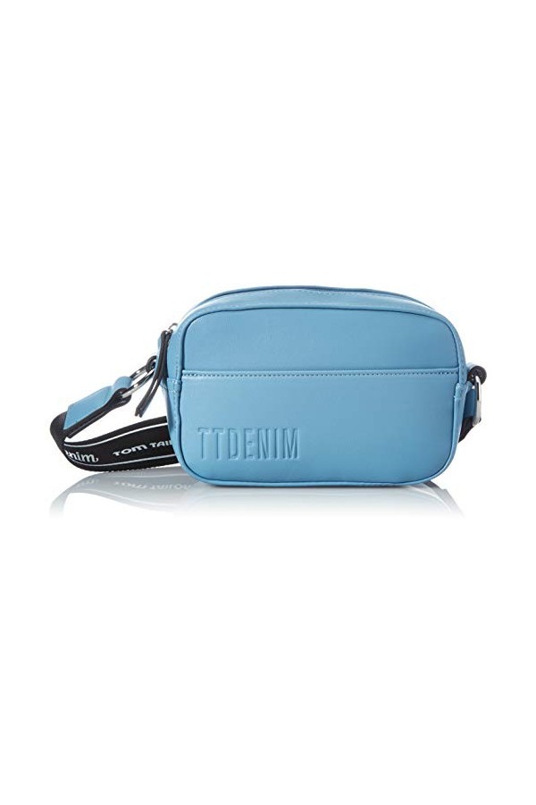 TOM TAILOR Denim Ceria, Sac de Cross Femme, Bleu Clair, Small