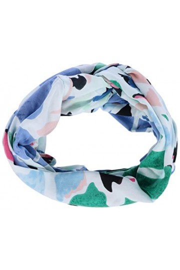 s.Oliver Loop Schal écharpe à Boucle, White, 1 aux Femmes