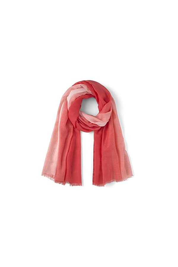 TOM TAILOR Écharpe pour femme avec dégradé de couleurs. - Orange - One Size
