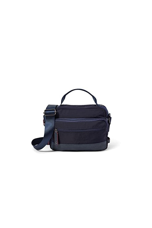 Tom Tailor Acc Karianne, Sac à lépaule Femme, Bleu Multicolore, M