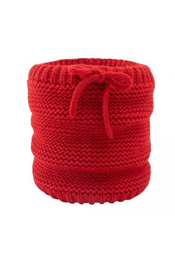 Asudaro Cache-Cou dhiver Écharpe Series Cercle tricoté, Écharpe à Cordon de Serrage Écharpe en Laine et Doublure en Polaire 